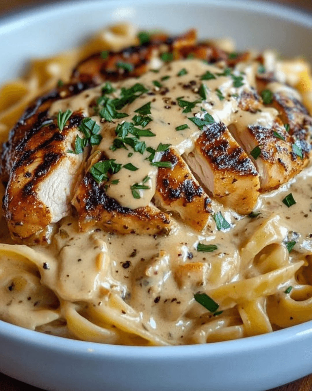 Chicken with Buttered Noodles