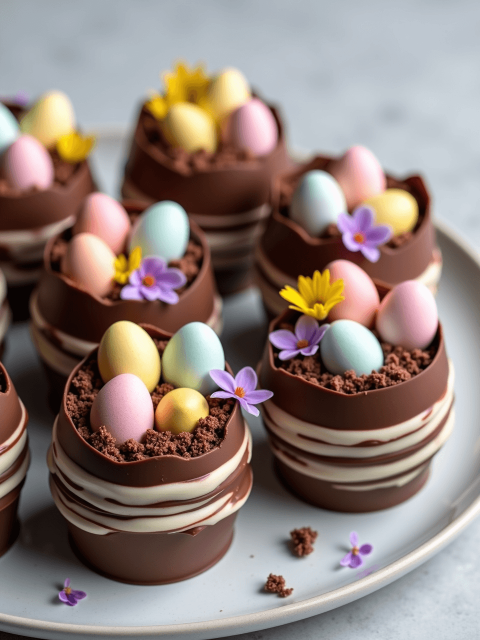 Easter Egg Cheesecake