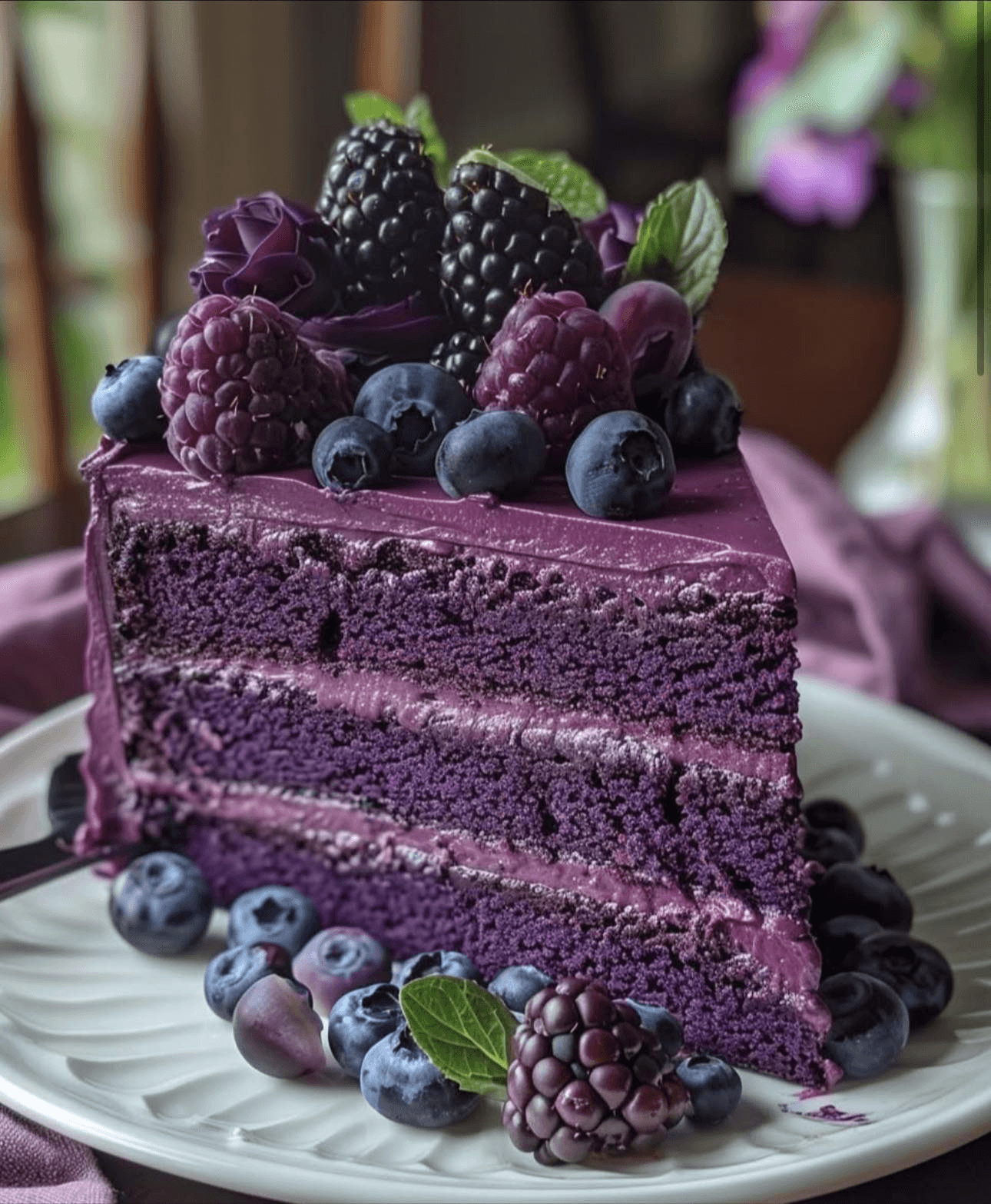 Purple Velvet Cake