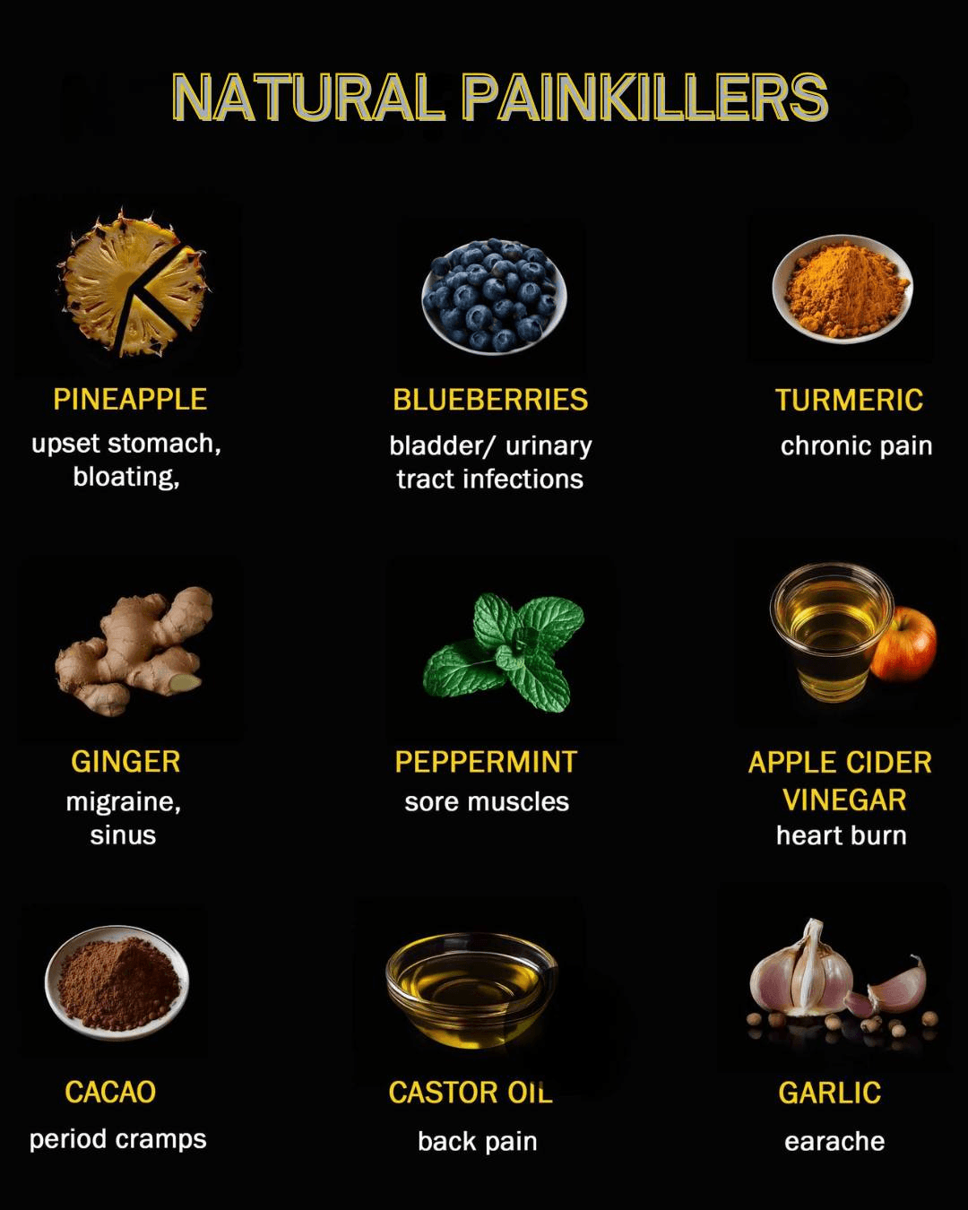 Natural Pain Killers