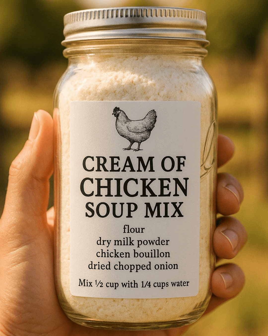 ream of Chicken Soup Mix