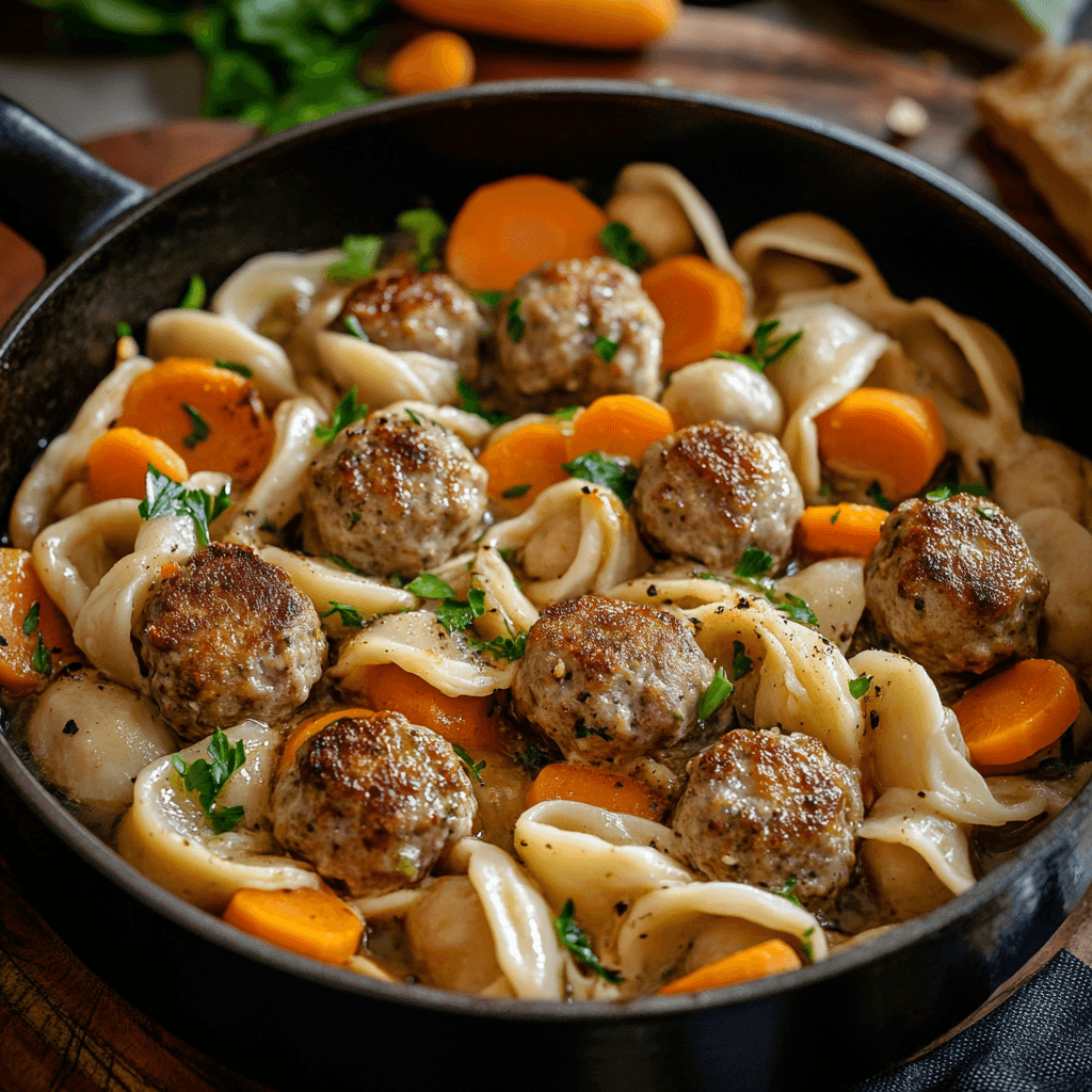 Croissant Sandwich mit Ei und Schinken auf einem schwarzen Teller