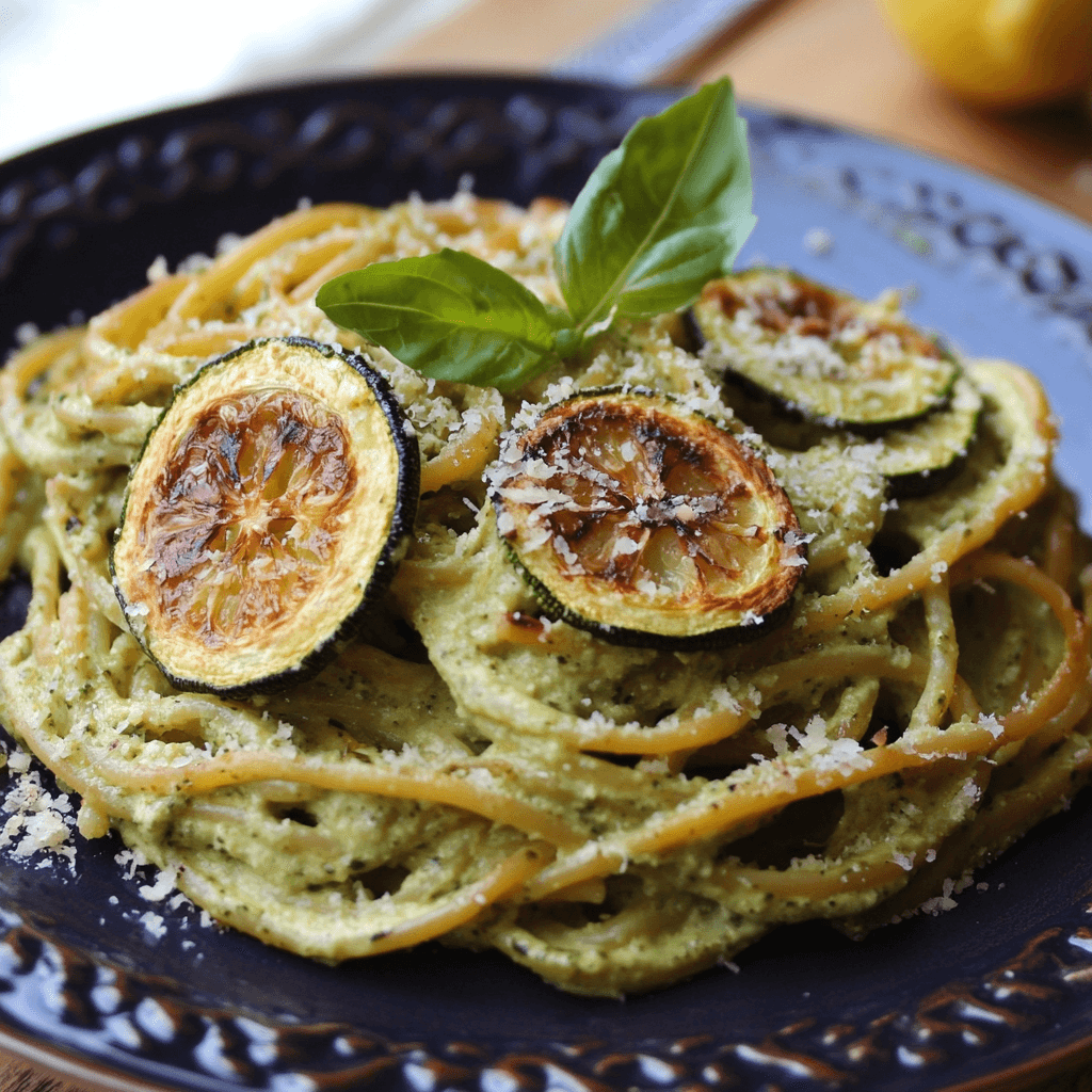 Cremige Zucchini Zitronen Pasta: Das Beste Sommergericht mit Frische-Kick 6 Sommerliche Zitronen-Zucchini-Pasta mit Basilikum und Parmesan