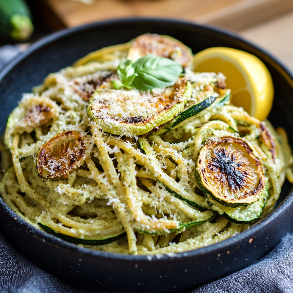 Cremige Zucchini Zitronen Pasta: Das Beste Sommergericht mit Frische-Kick 7 Zitronige Zucchini-Pasta mit frischem Basilikum und geriebener Zitronenschale