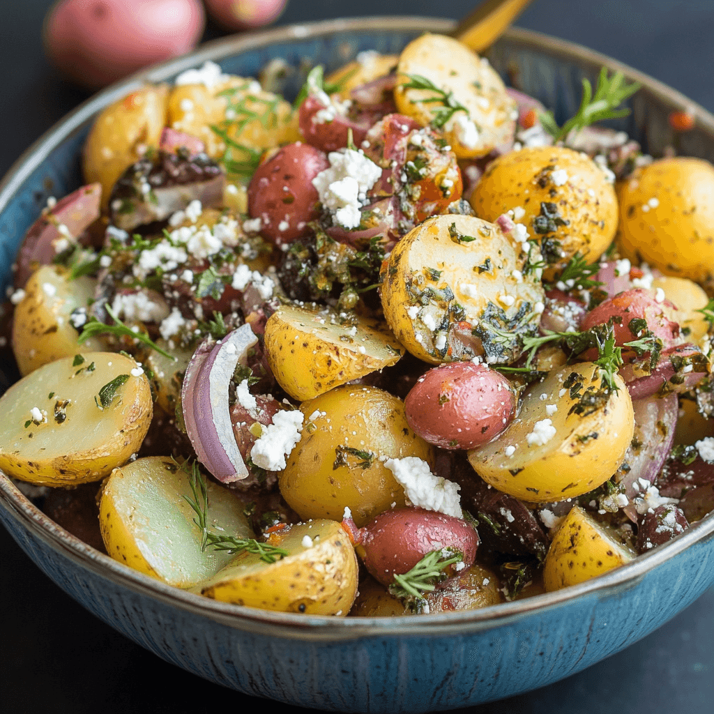 Griechischer 25 Minuten Kartoffelsalat – Das beste schnelle Rezept mit Tipps 7 Griechischer 25 Minuten Kartoffelsalat – Das beste schnelle Rezept mit Tipps