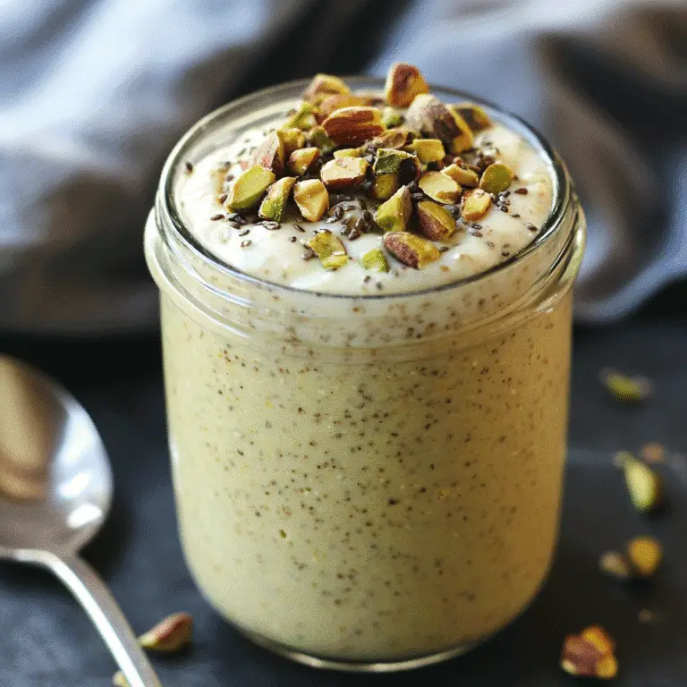 Pistazien Overnight Oats