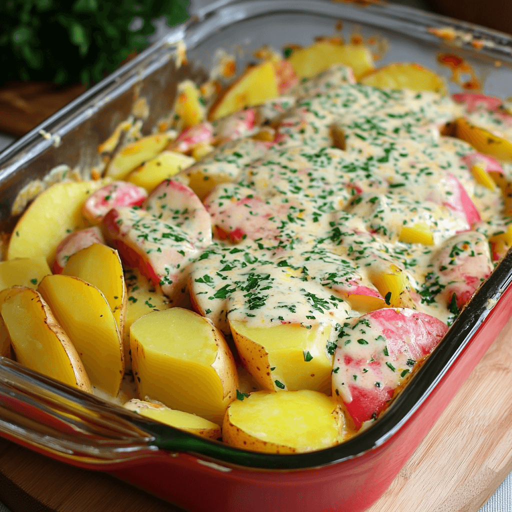 Rezept mit Kartoffeln