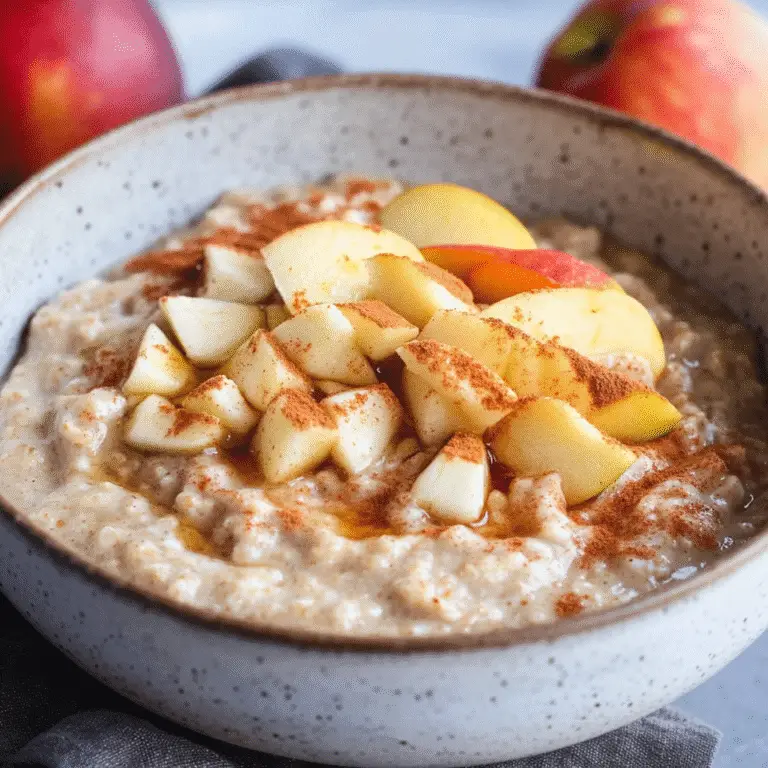 Apfel Zimt Porridge