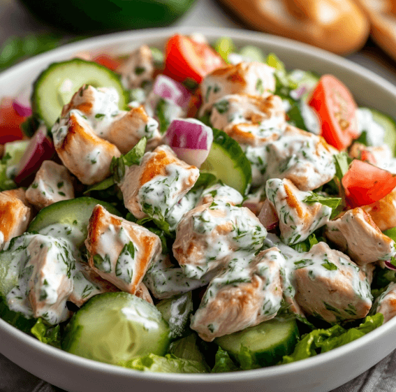 Tzatziki Hähnchen Salat – Der ultimative Guide für Genuss, Gesundheit und einfache Zubereitung 9 Tzatziki Hähnchen Salat