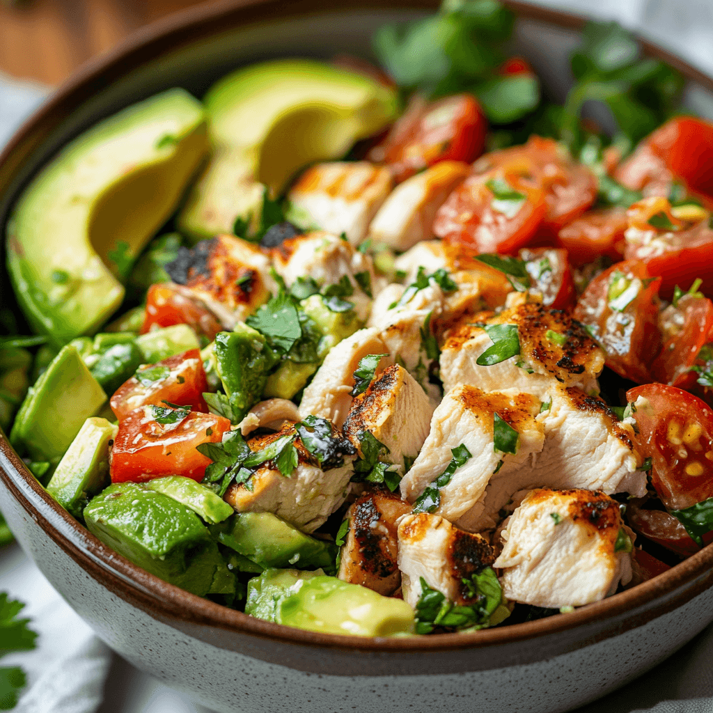 Avocado Hähnchen Salat Rezept – Das Beste Low-Carb-Gericht für jeden Tag 6 Avocado Hähnchen Salat Rezept – Das Beste Low-Carb-Gericht für jeden Tag