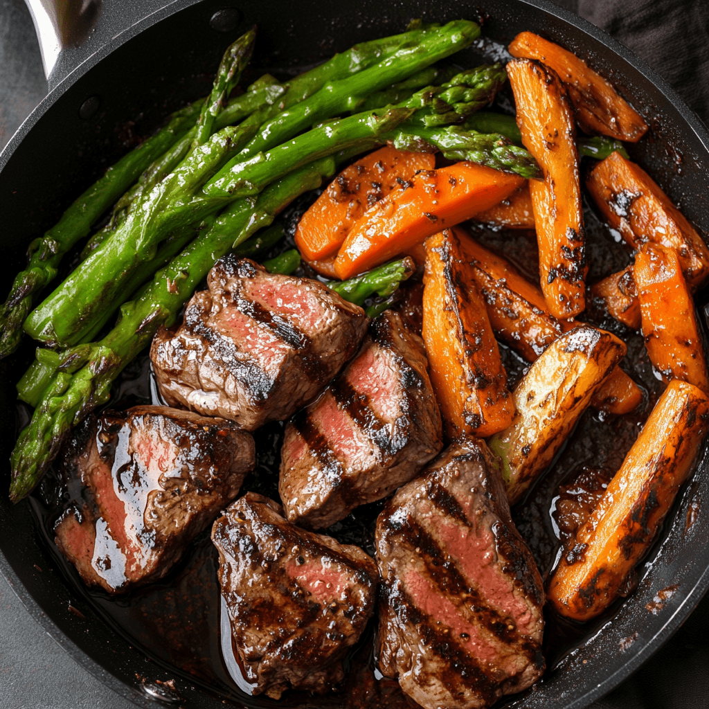 Balsamico-Steak und Gemüse in einer Pfanne – Das perfekte Pfannengericht für Genießer 8 Balsamico-Steak und Gemüse in einer Pfanne – Das perfekte Pfannengericht für Genießer