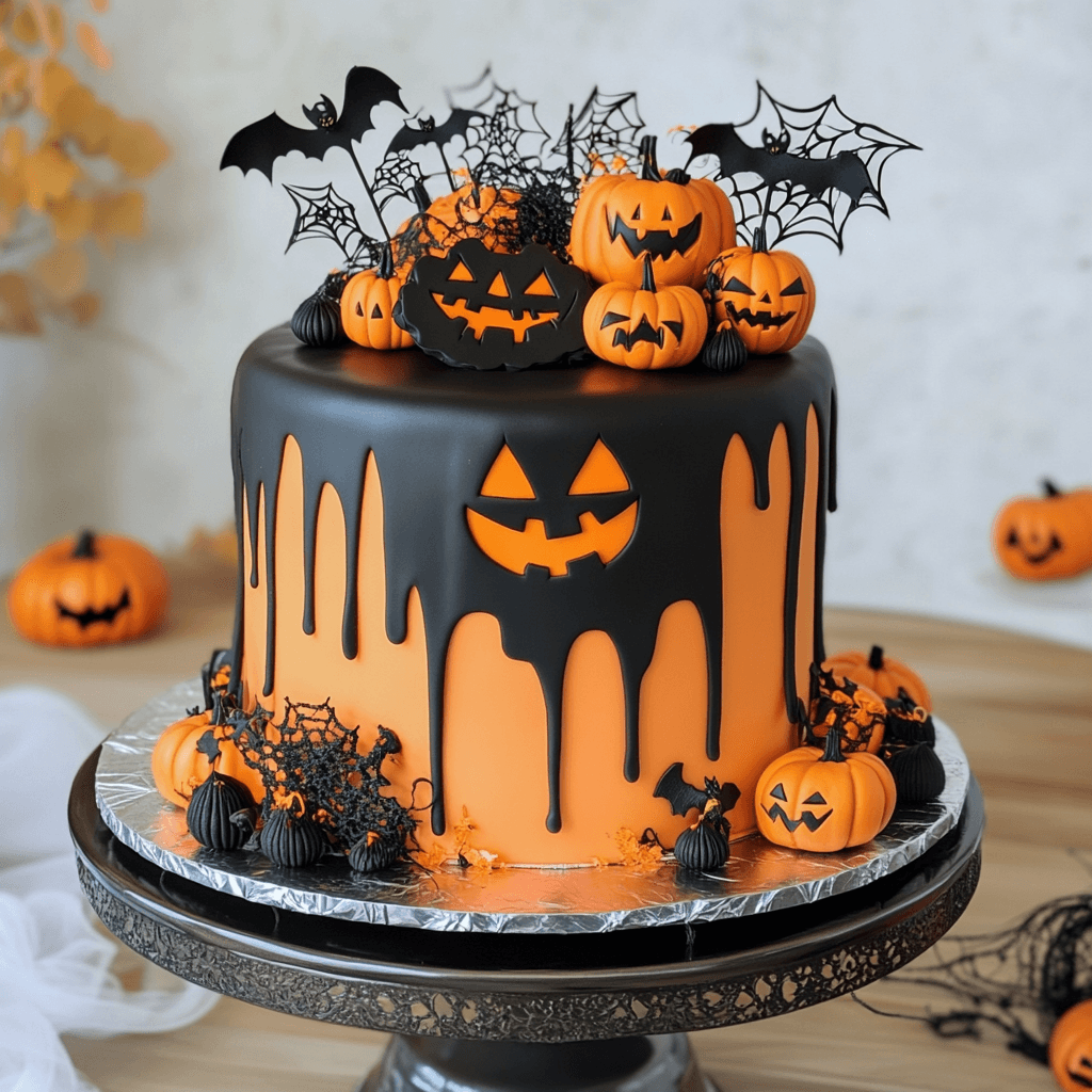Schwarz orangefarbener Halloween Kuchen – Das beste Rezept für gruselige Genussmomente 6 Schwarz orangefarbener Halloween Kuchen – Das beste Rezept für gruselige Genussmomente
