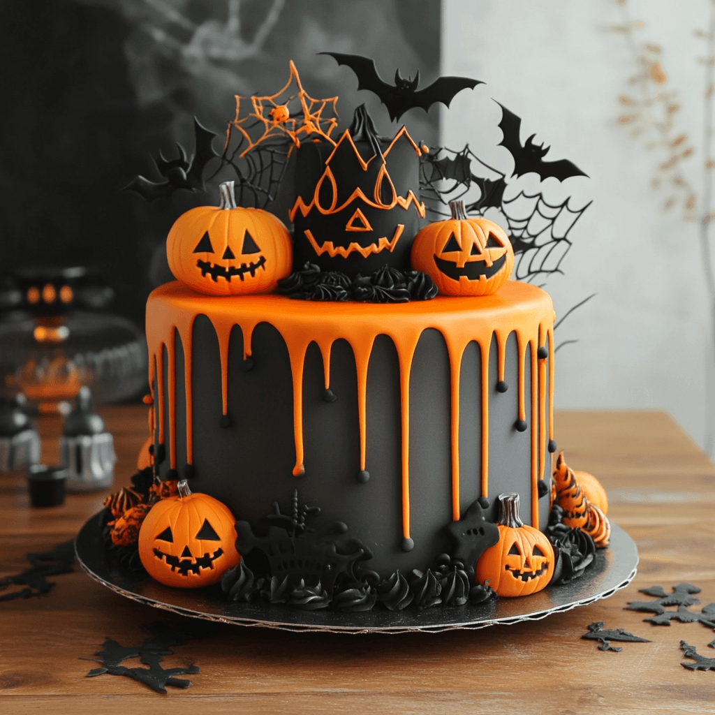 Schwarz orangefarbener Halloween Kuchen – Das beste Rezept für gruselige Genussmomente 7 Schwarz orangefarbener Halloween Kuchen – Das beste Rezept für gruselige Genussmomente