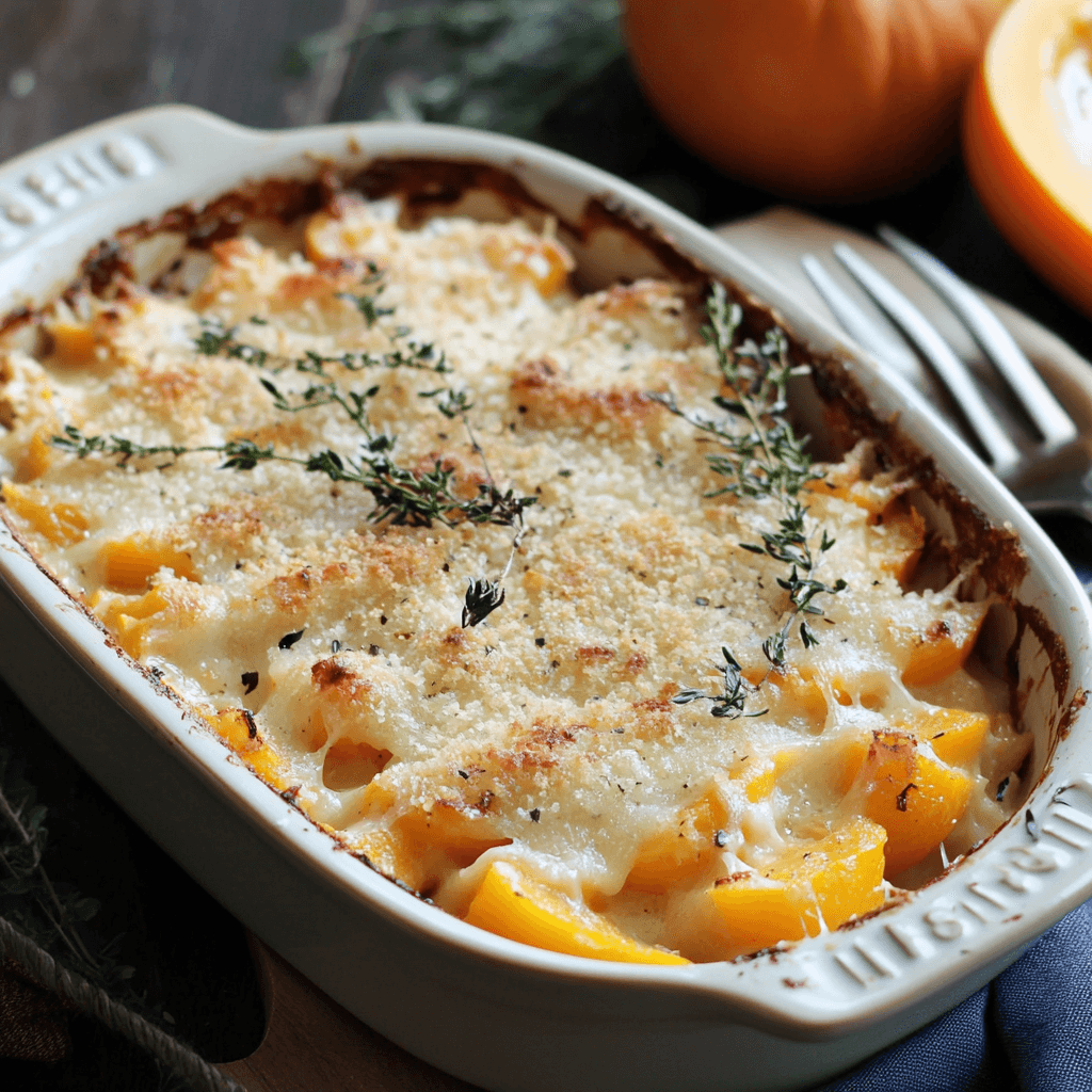 Butternusskürbis Gratin: Das beste herzhafte Rezept für gemütliche Tage 6 Butternusskürbis Gratin: Das beste herzhafte Rezept für gemütliche Tage