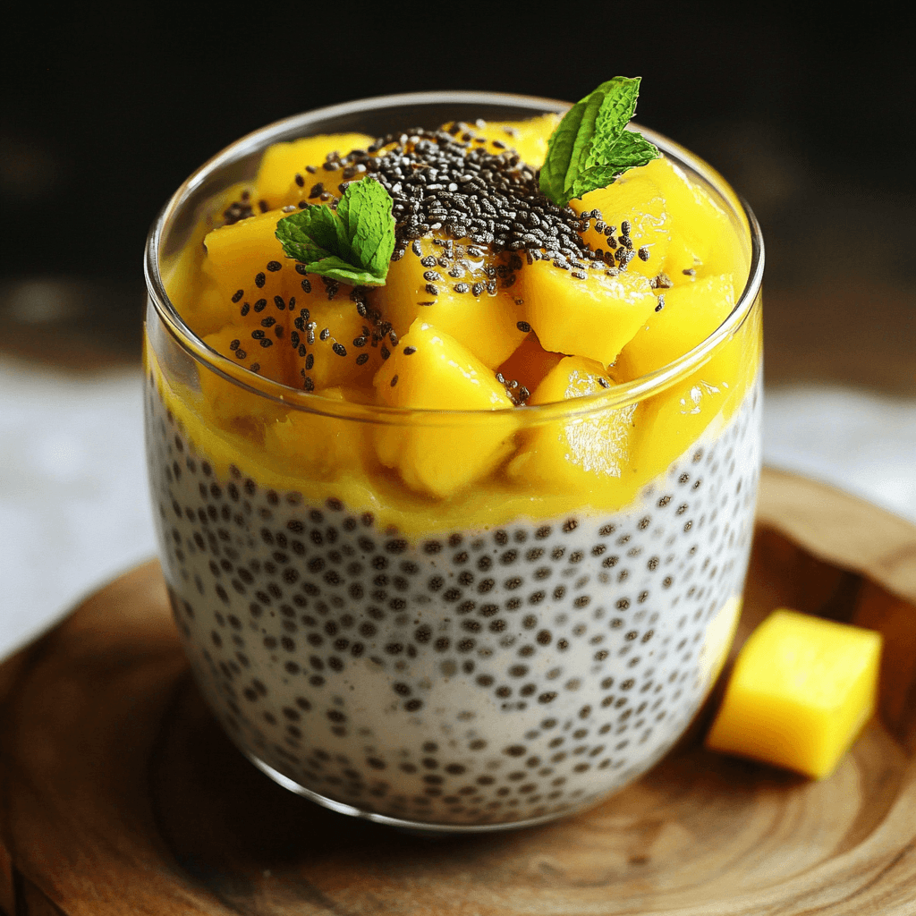 Chia-Pudding mit Mango – Gesundes Superfood zum Frühstück oder Snack 5 Chia-Pudding mit Mango – Gesundes Superfood zum Frühstück oder Snack