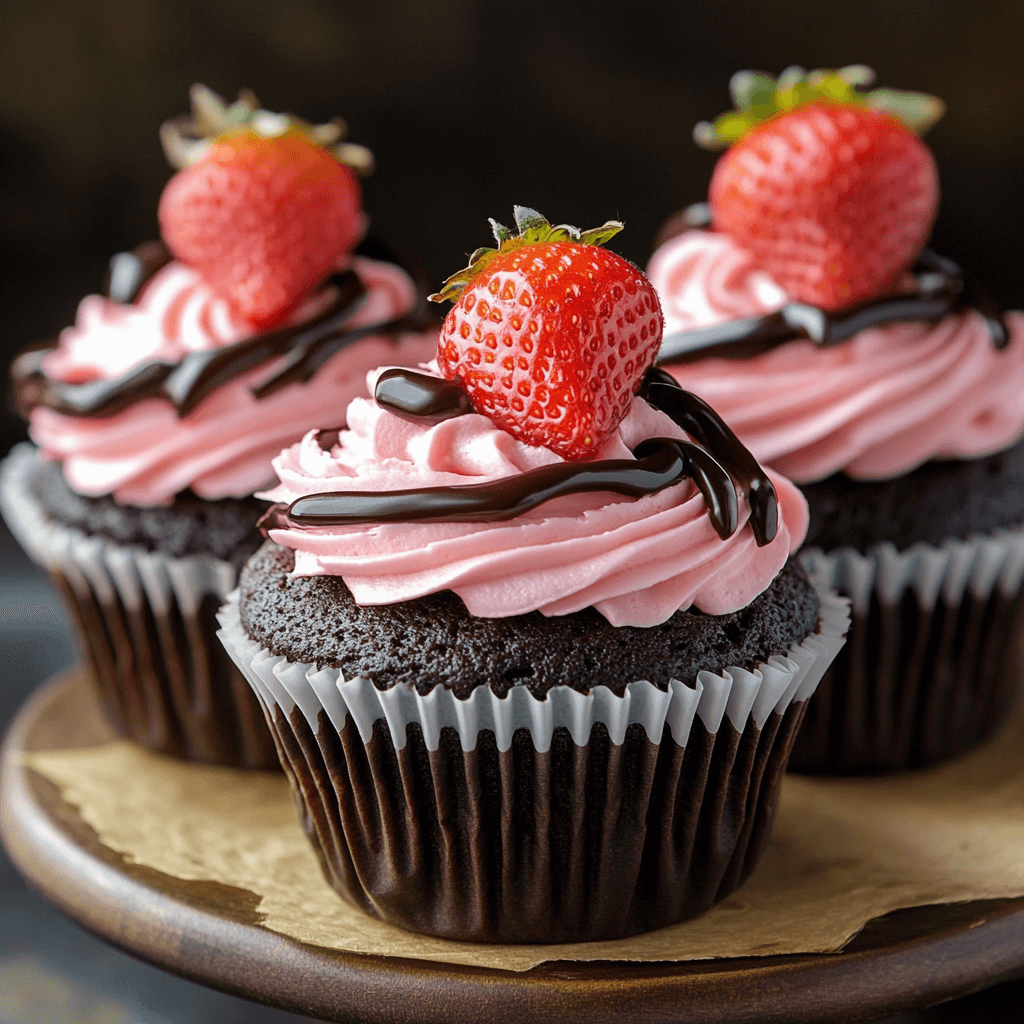 Schokoladen Erdbeer Cupcakes – Das beste Rezept für fruchtig-schokoladige Muffinträume 6 Schokoladen Erdbeer Cupcakes – Das beste Rezept für fruchtig-schokoladige Muffinträume