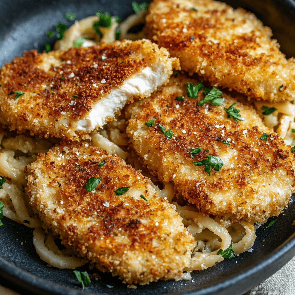 Knusprige Hähnchenschnitzel mit Parmesan und Panko – Das ultimative Rezept 5 Knusprige Hähnchenschnitzel mit Parmesan und Panko – Das ultimative Rezept