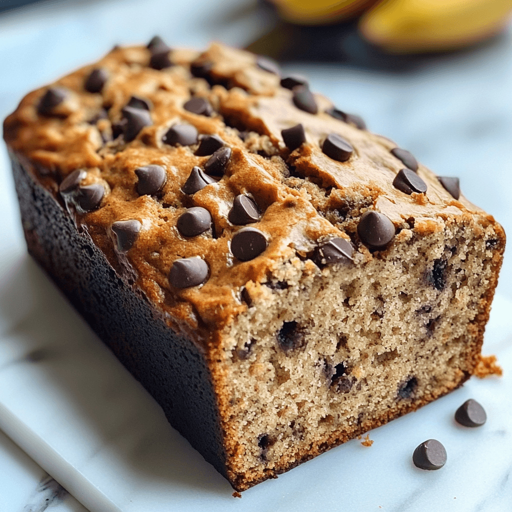 Einfaches Protein Bananenbrot