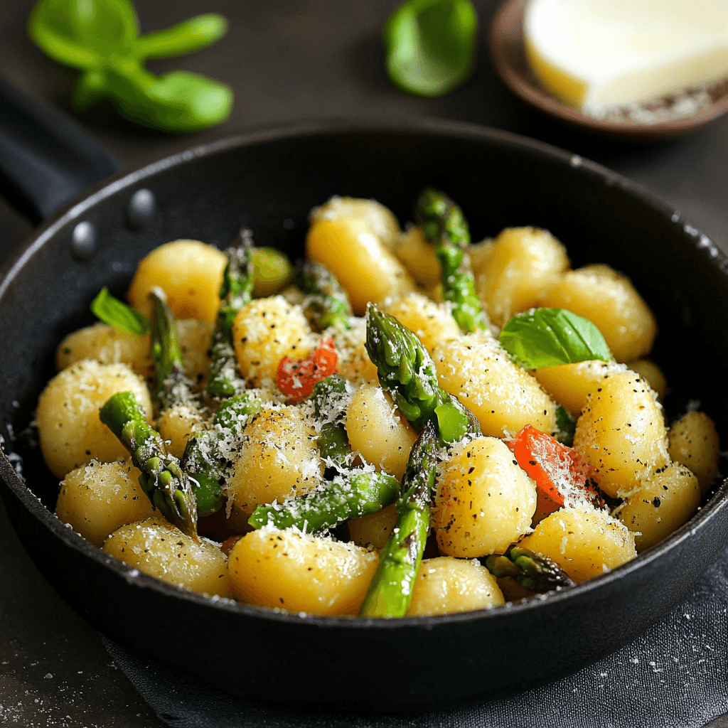 Gnocchi-Pfanne mit grünem Spargel – Das ultimative Frühlingsrezept für Genießer 6 Gnocchi-Pfanne mit grünem Spargel – Das ultimative Frühlingsrezept für Genießer