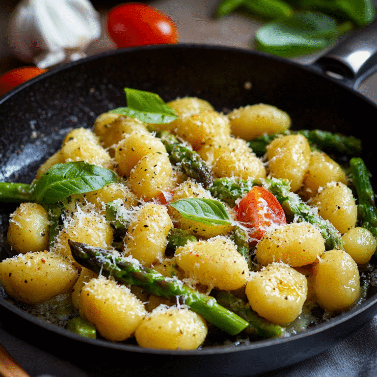 Gnocchi-Pfanne mit grünem Spargel – Das ultimative Frühlingsrezept für Genießer 9 Gnocchi-Pfanne mit grünem Spargel – Das ultimative Frühlingsrezept für Genießer