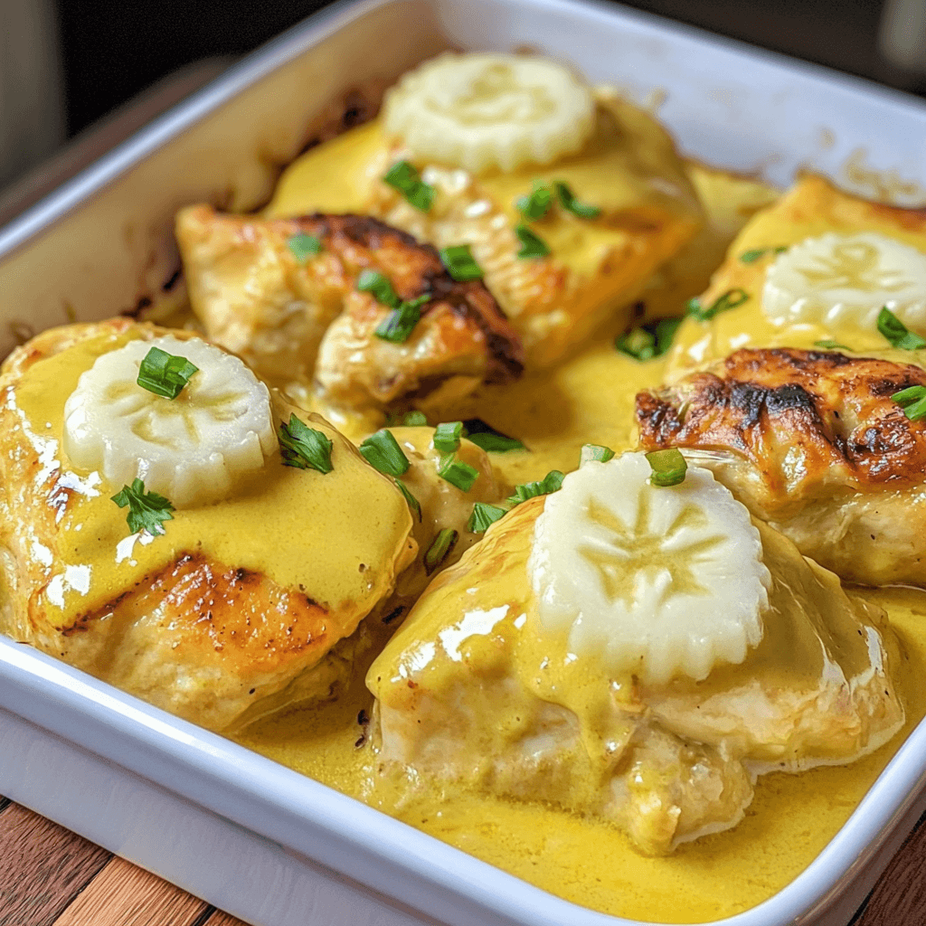 Hawaii Chicken aus dem Ofen: Das ultimative Ofengericht mit Ananas & Käse 7 Hawaii Chicken aus dem Ofen: Das ultimative Ofengericht mit Ananas & Käse