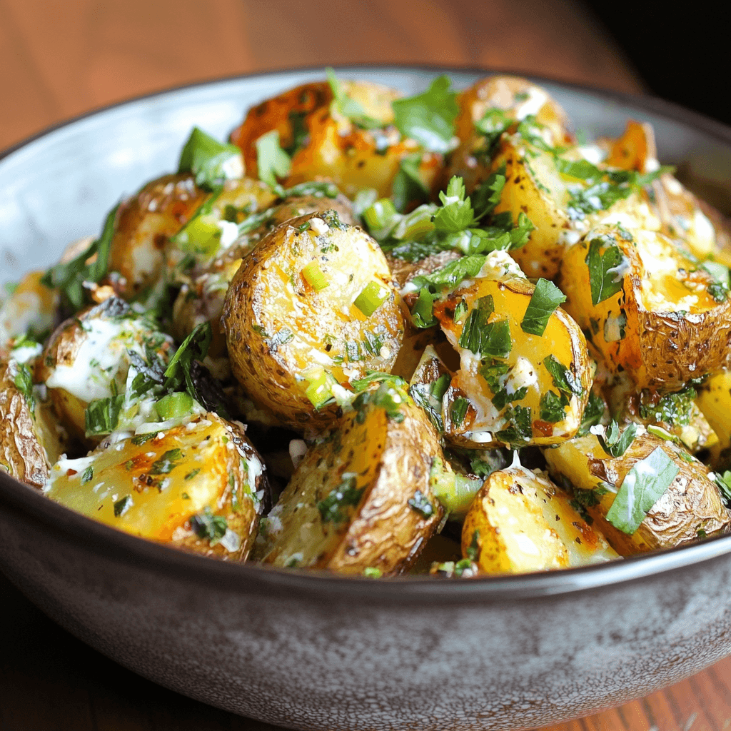 Rezept für Kräuter Kartoffelsalat