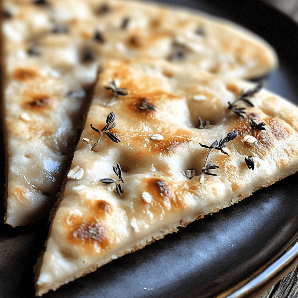 Haferflocken Joghurt Fladen