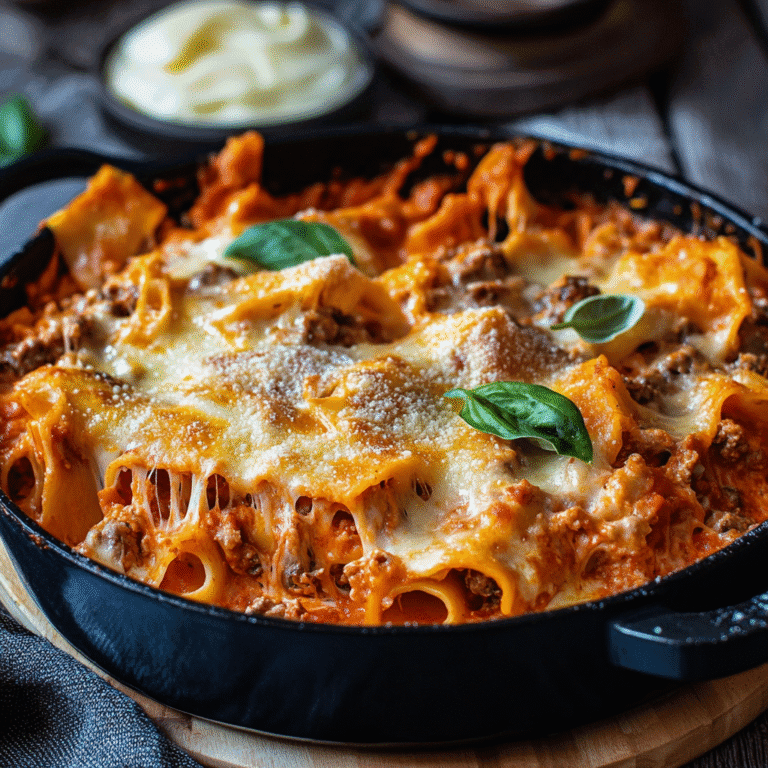 Pfannen Lasagne
