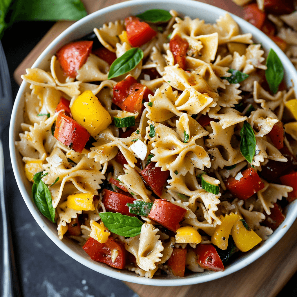 Nudelsalat mit Balsamico Dressing: Das ultimative Rezept für Geschmack und Frische 8 Nudelsalat mit Balsamico Dressing: Das ultimative Rezept für Geschmack und Frische