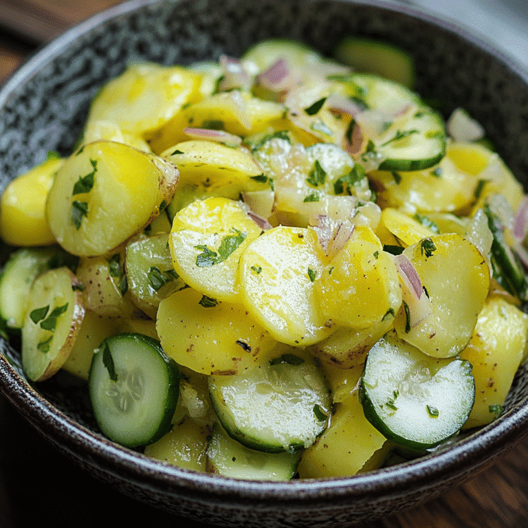 Kartoffel Gurken Salat – Das beste Rezept für knackigen, traditionellen Genuss 9 Kartoffel Gurken Salat