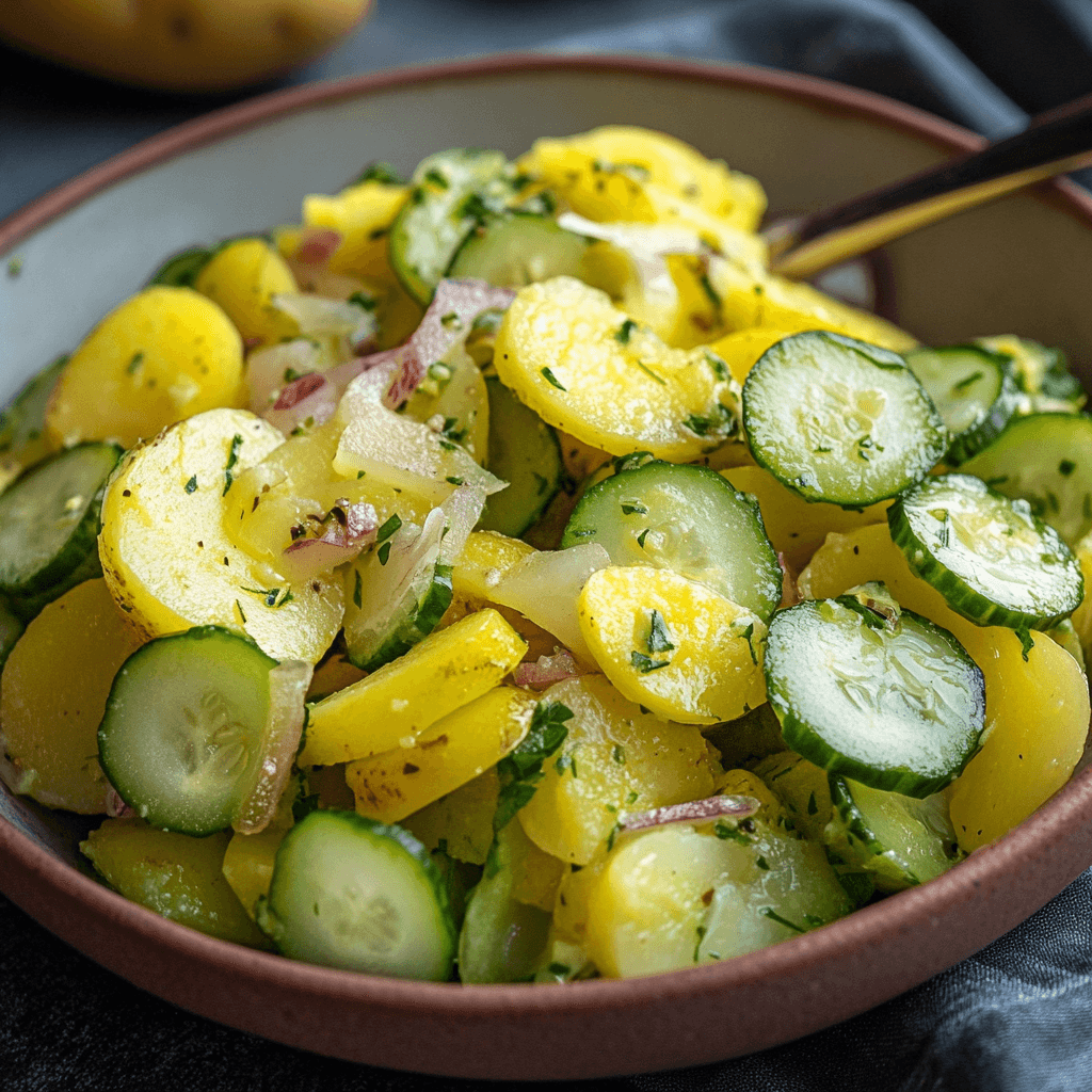 Kartoffel Gurken Salat – Das beste Rezept für knackigen, traditionellen Genuss 6 Kartoffel Gurken Salat – Das beste Rezept für knackigen, traditionellen Genuss