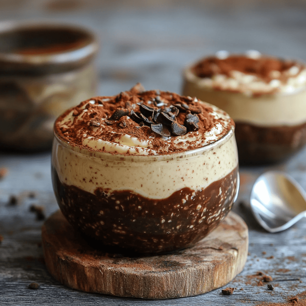 Protein Tiramisu Pudding