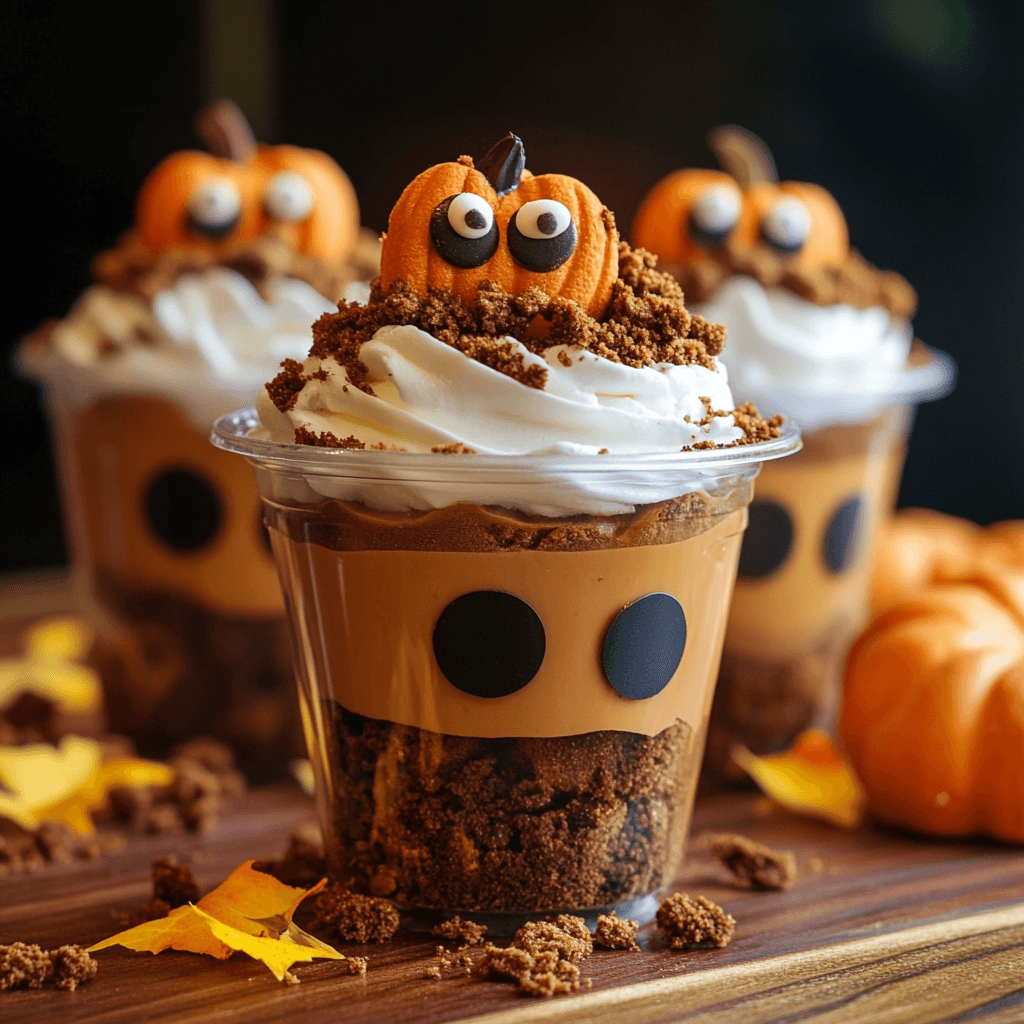 Kürbis Patch Dirt Cups für Herbstspaß – Das perfekte Herbst-Dessert für die ganze Familie 6 Kürbis Patch Dirt Cups für Herbstspaß – Das perfekte Herbst-Dessert für die ganze Familie