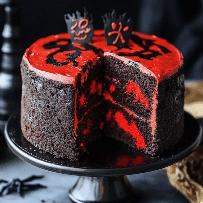 Gruseliger Halloween-Marmorkuchen – Das beste Rezept für schaurig-süßen Kuchenspaß 9 gruseliger-halloween-marmorkuchen