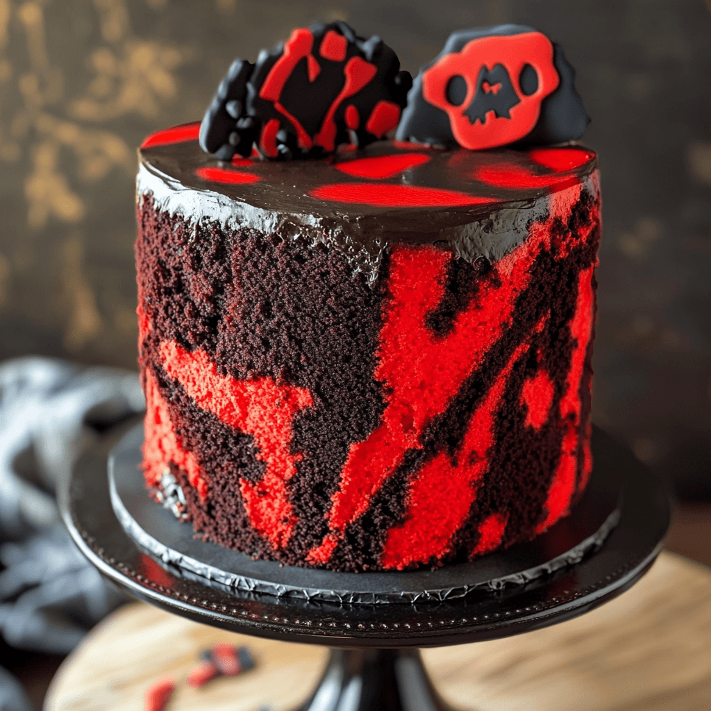 Gruseliger Halloween-Marmorkuchen – Das beste Rezept für schaurig-süßen Kuchenspaß 6 Gruseliger Halloween-Marmorkuchen – Das beste Rezept für schaurig-süßen Kuchenspaß