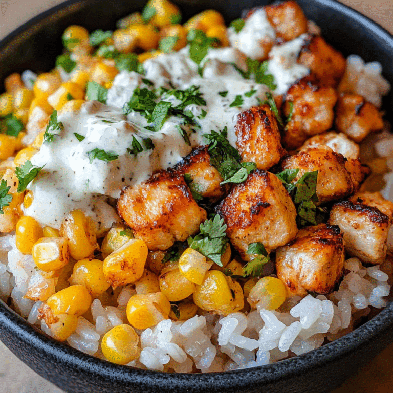 Street Corn Hähnchen Reis Bowl – Das ultimative Rezept für Genuss mit mexikanischem Flair 9 Street Corn Hähnchen Reis Bowl