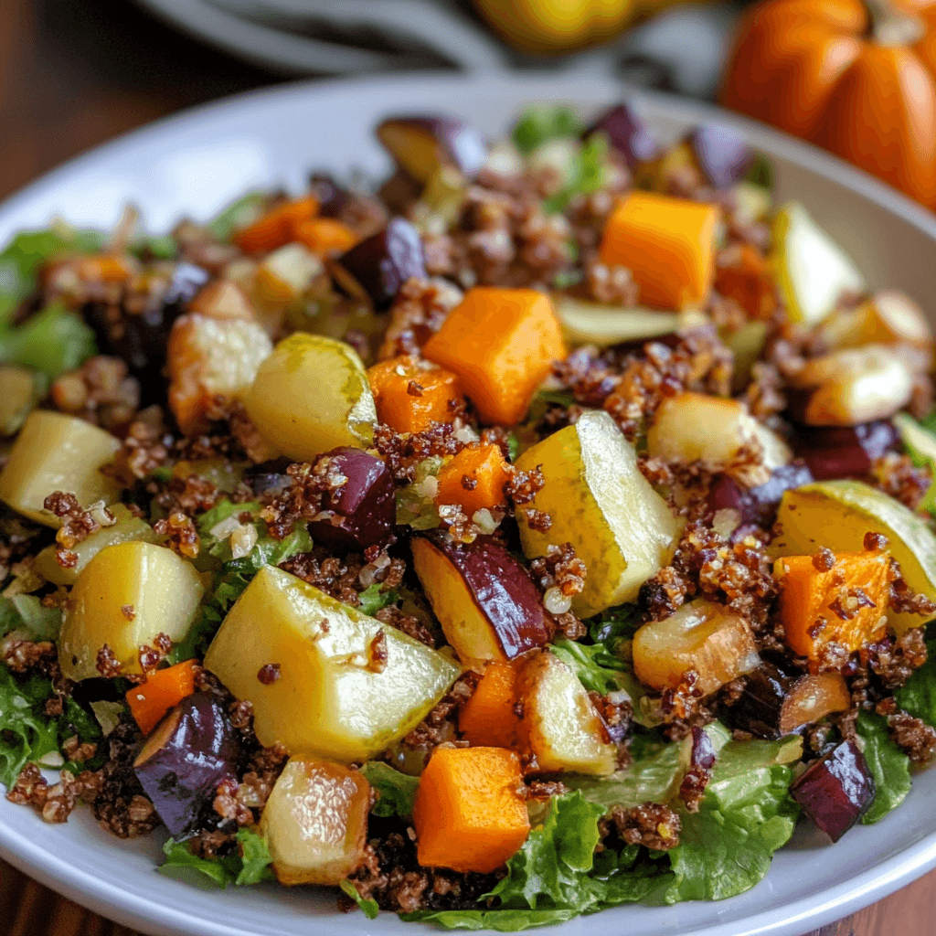 Warmherziger Herbstsalat Genuss