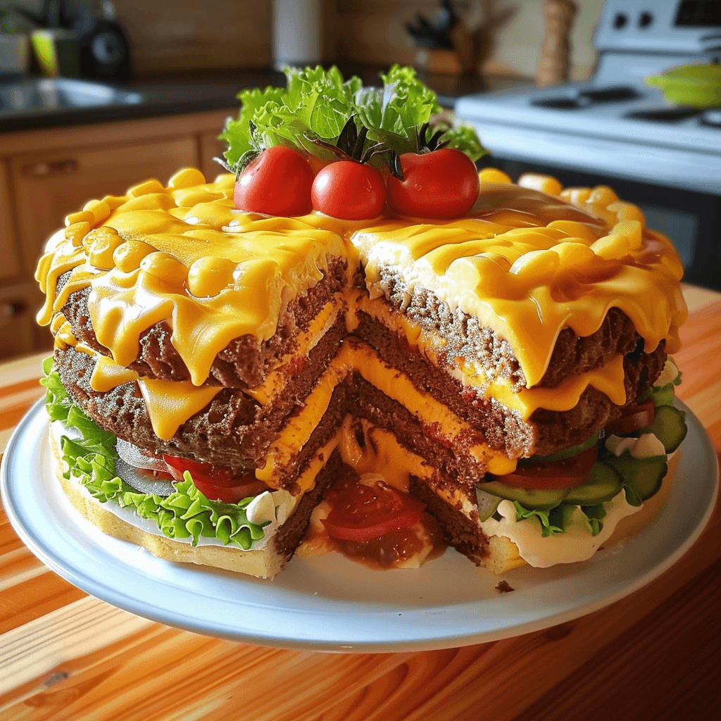 Cheeseburger Torte