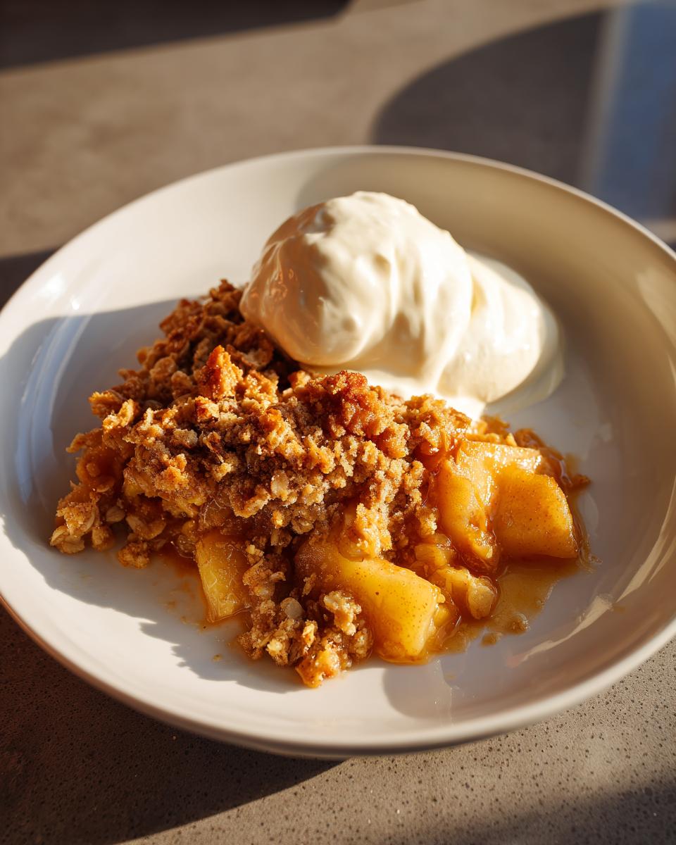 Bratapfel Crumble auf Zimtcreme - Other 3