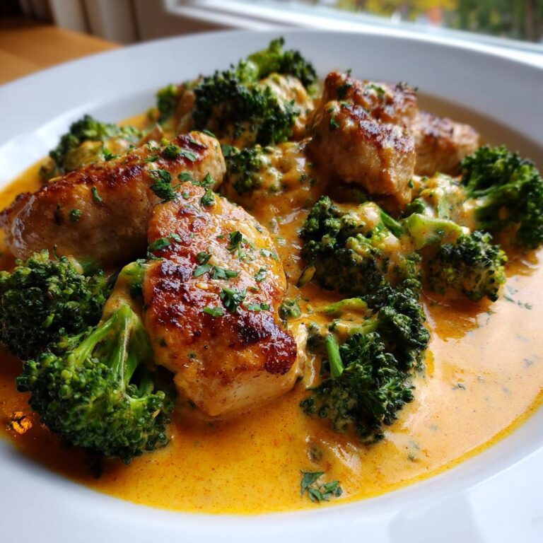 Brokkoli-Hähnchenfilets in cremiger Käsesauce - Tasty