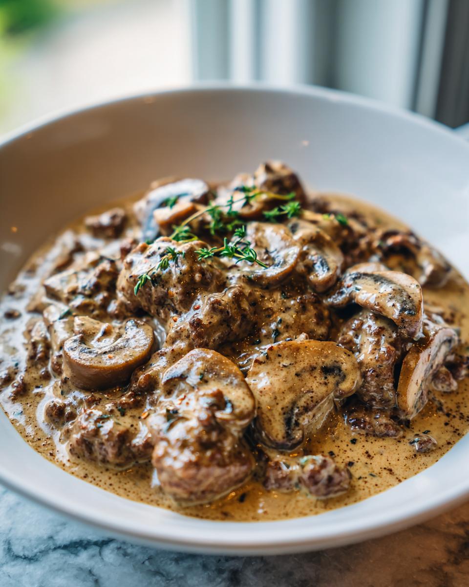 Cremige Hackfleisch Jäger Art - Other 2