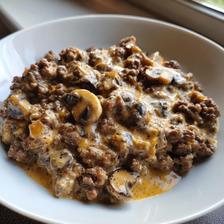 Cremige Hackfleisch Jäger Art - Tasty