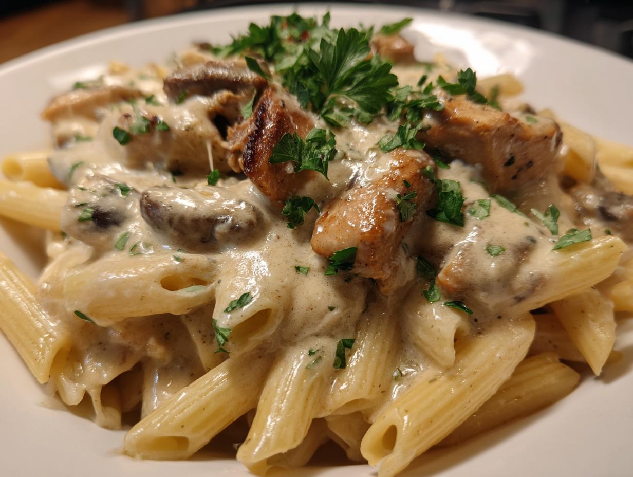 Cremige Hähnchen-Mozzarella-Pasta – Ein Wohlfühlgericht für jede Gelegenheit - Featured