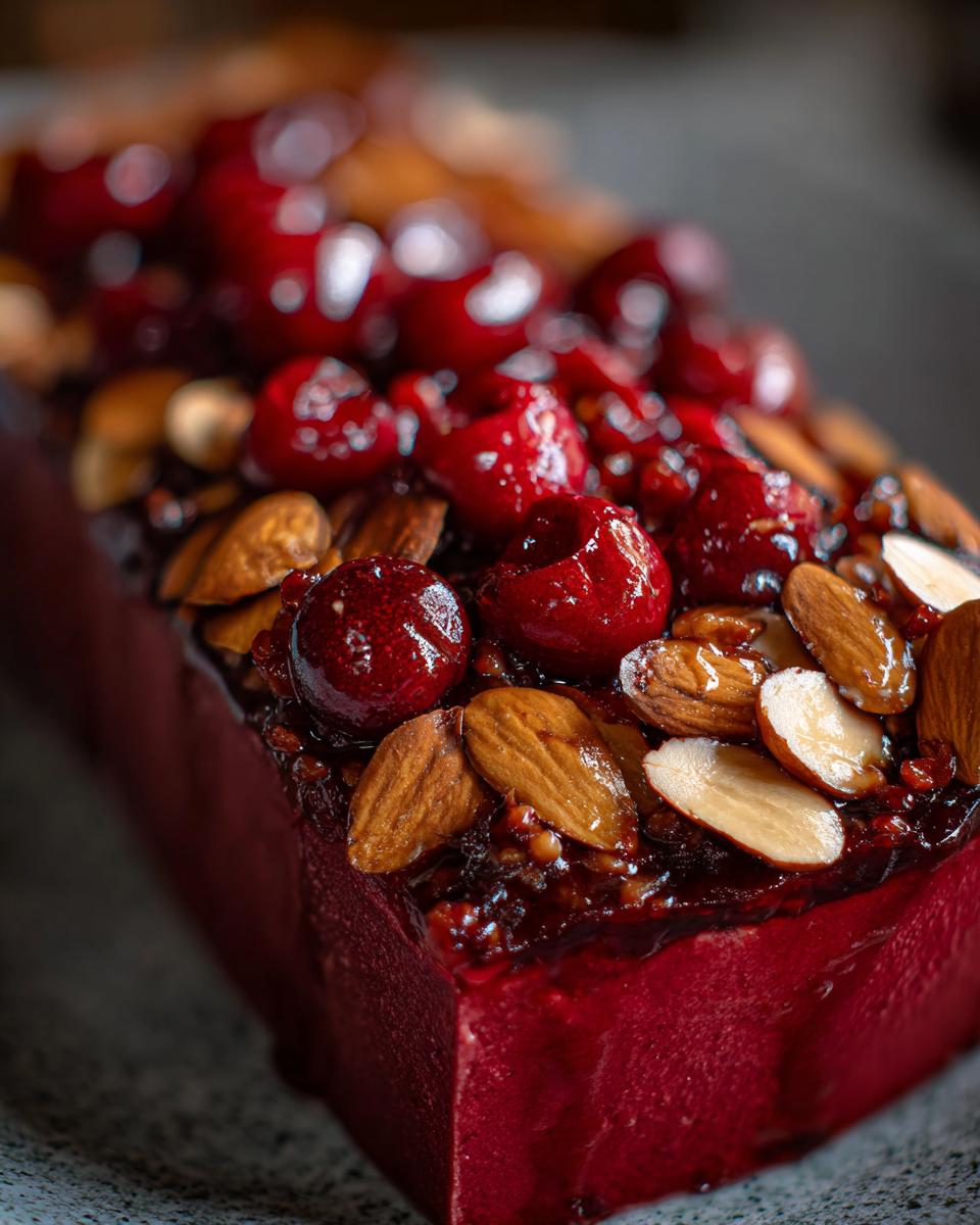 Cremiges Zimtparfait mit gebrannten Mandeln und Kirschen - Other 1