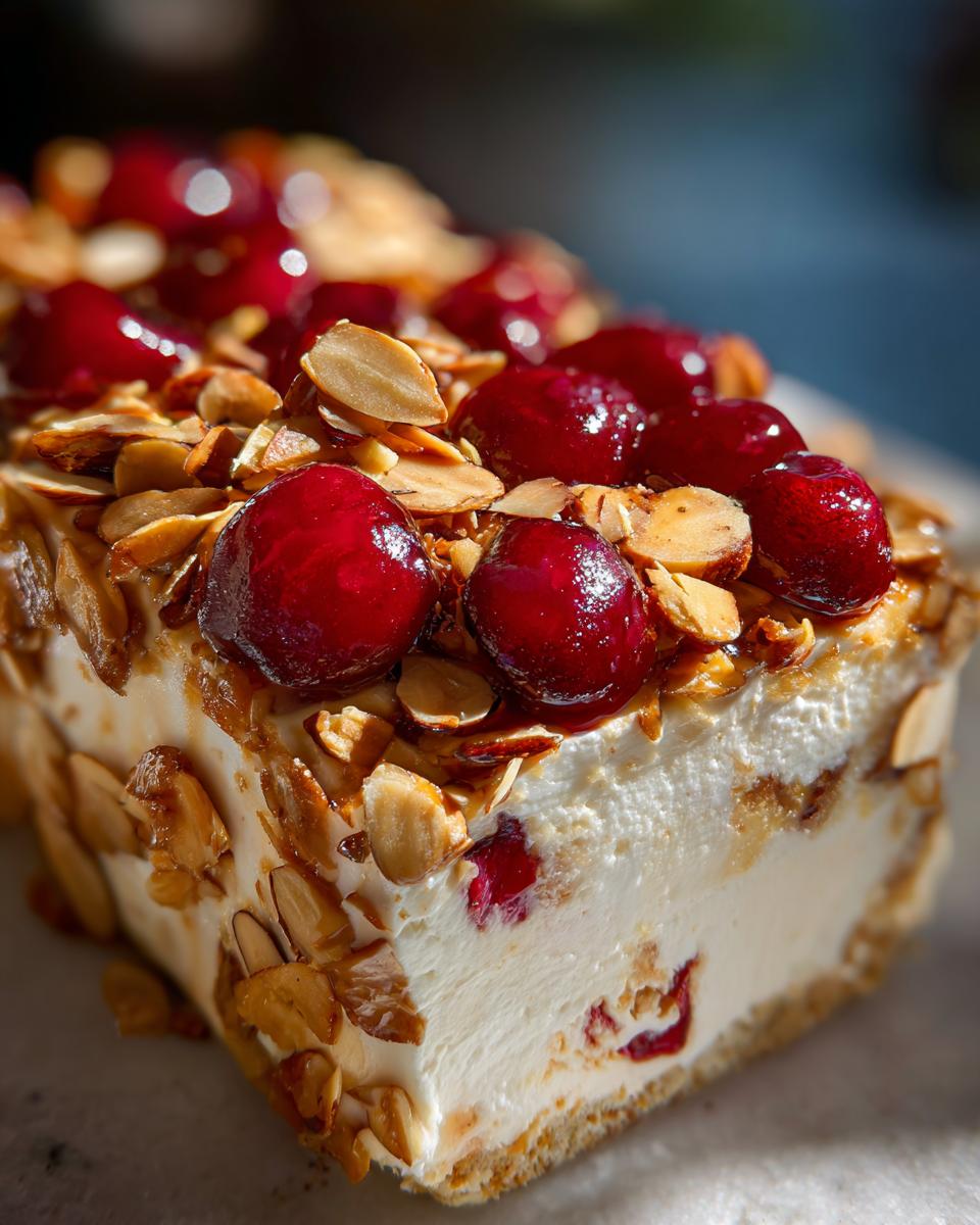 Cremiges Zimtparfait mit gebrannten Mandeln und Kirschen - Other 2