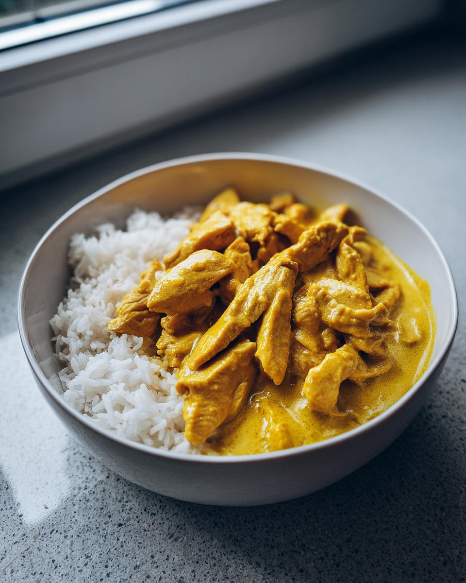 Curry-Geschnetzeltes mit Reis - Other 1