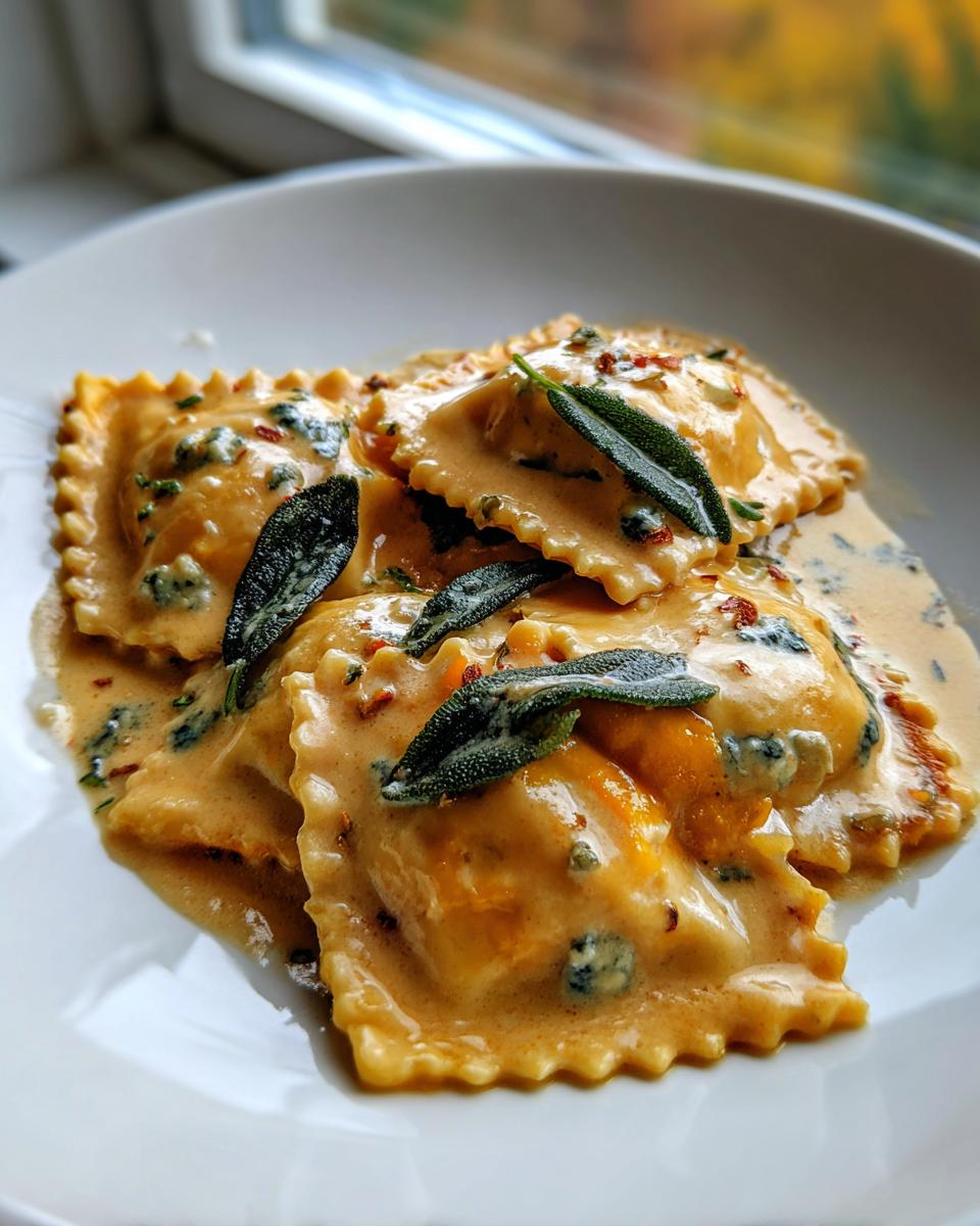 Frische Pasta mit Maronen, Kürbis, Salbei und Roquefort - Other 4