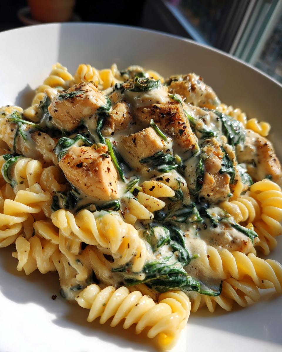 Frischkäse Spinat Hähnchen Pasta - Other 1