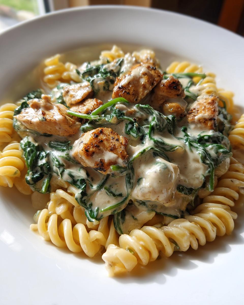 Frischkäse Spinat Hähnchen Pasta - Other 4