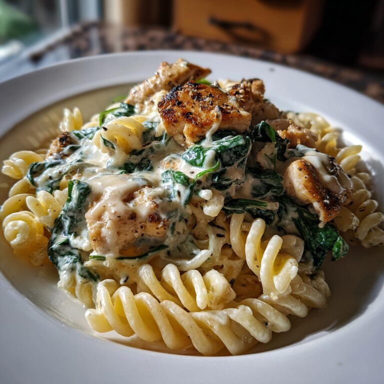 Frischkäse Spinat Hähnchen Pasta - Tasty